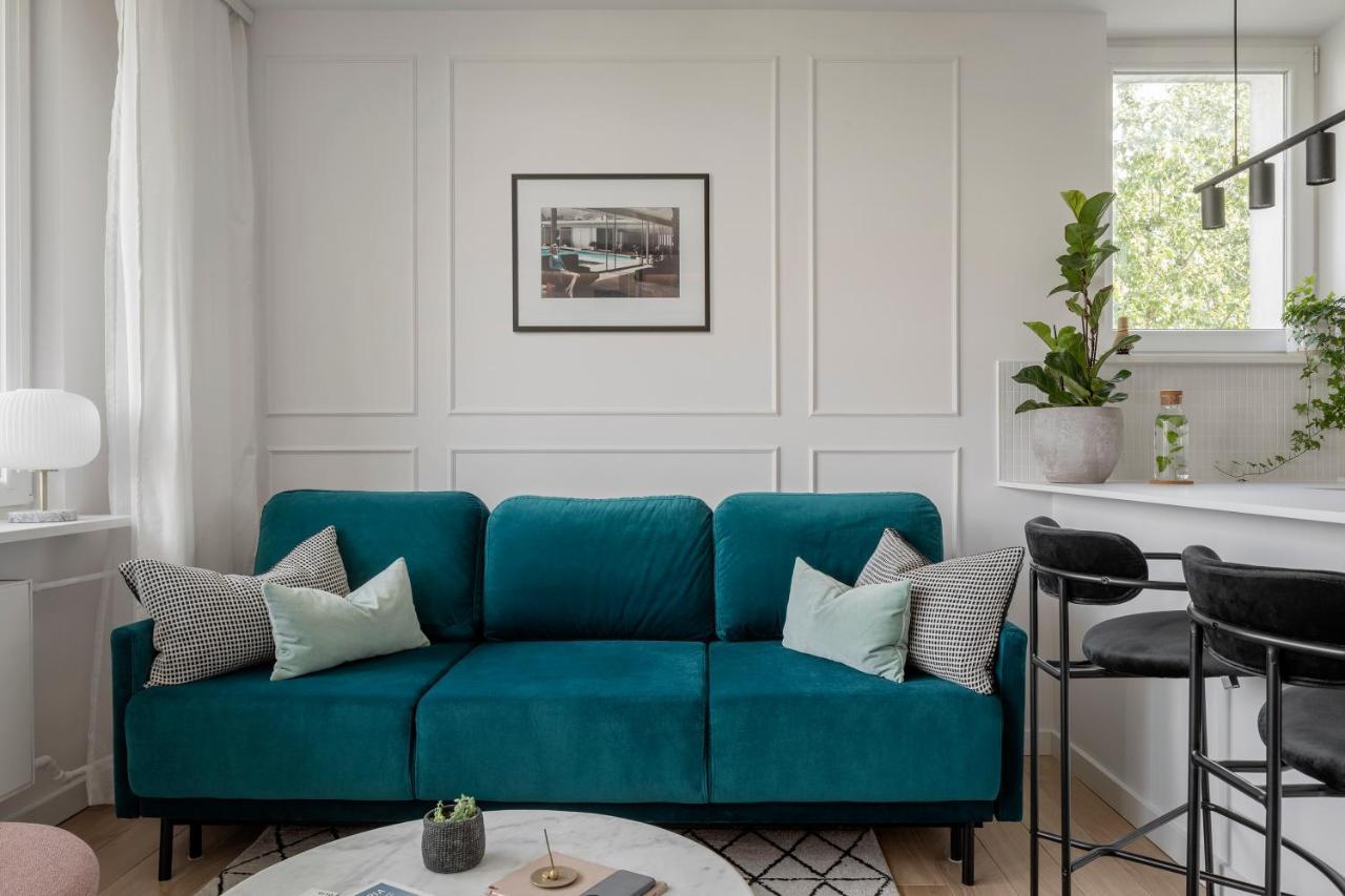 Stylowy kameralny apartament przy metrze Warszawa Zewnętrze zdjęcie